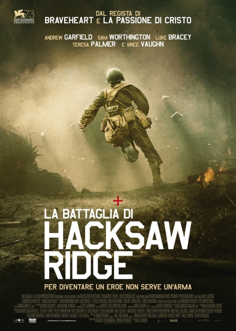 ANDIAMO AL CINEMA – La Battaglia di Hacksaw Ridge