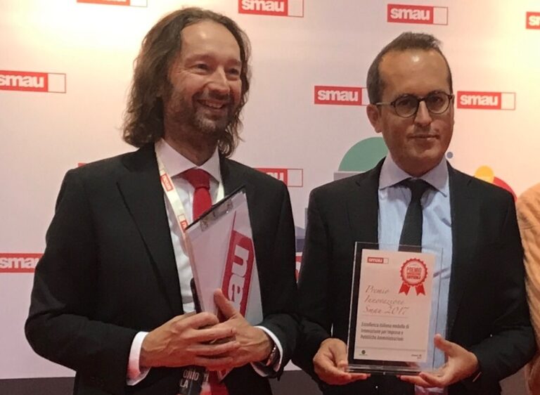 Consegnato a Milano alla Fondazione Giglio di Cefalù il premio Smau per la comunicazione