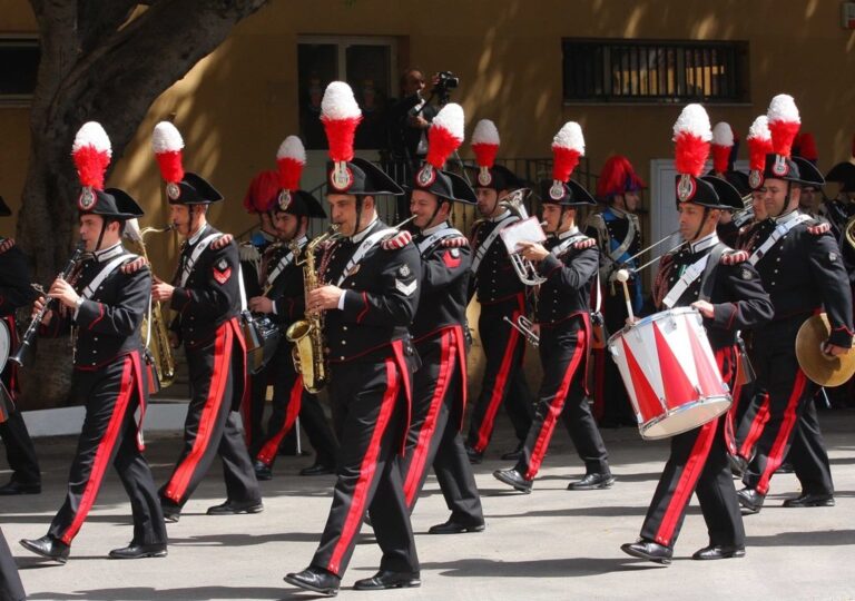 Esibizione domani della Fanfara del 12° Reggimento Carabinieri Sicilia