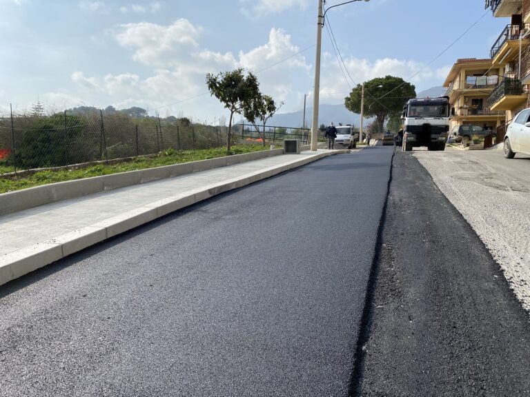 Sciara: ripristinata via Don Bosco, la strada di accesso alla vecchia scuola media