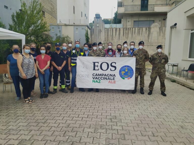 Sciara: “Operazione Eos Mobile”, inoculati 150 vaccini dai militari in collaborazione con l’Asl