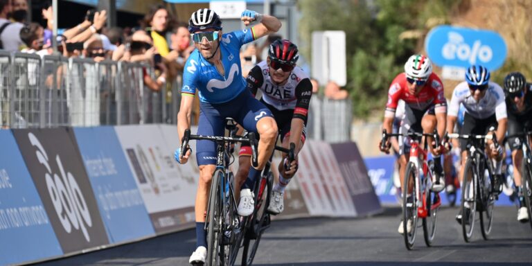 Giro di Sicilia 2021: Alejandro Valverde vince la 3° Tappa – Termini Imerese-Caronia