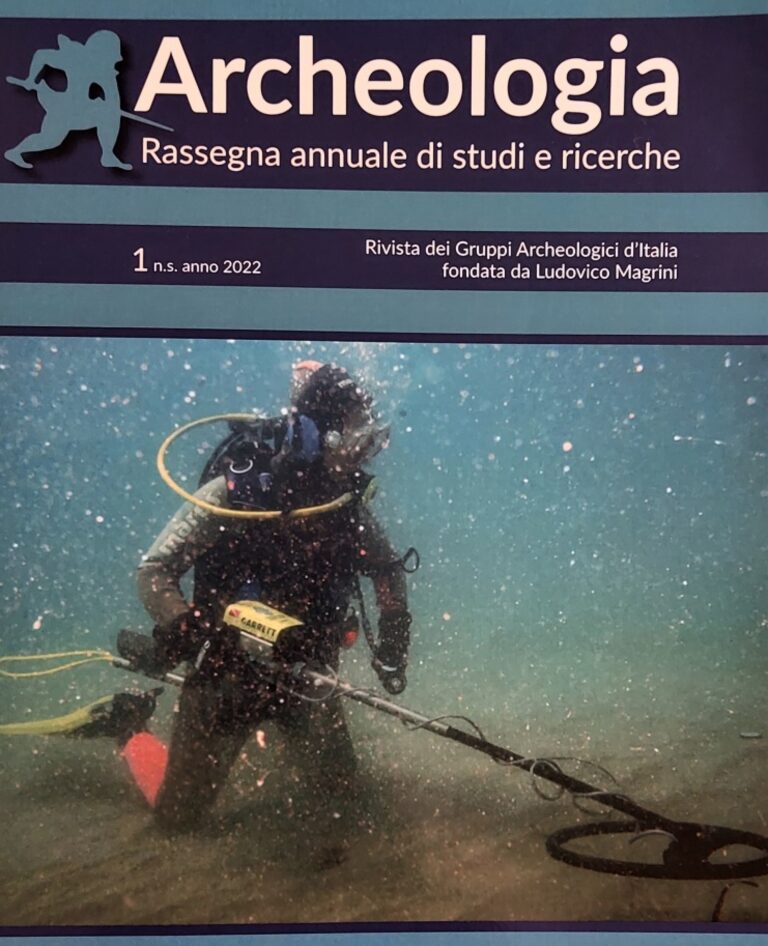 Rinasce la rivista “Archeologia” edita dai Gruppi Archeologici d’Italia