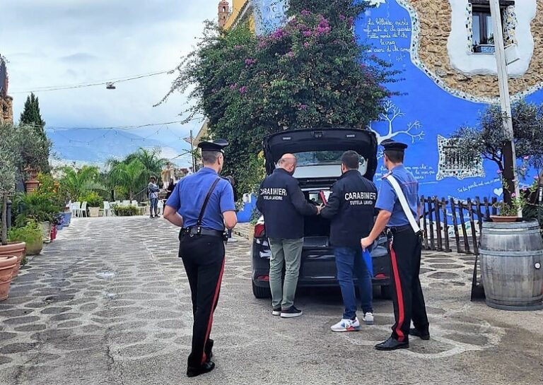 Controlli dei Carabinieri: sanzionati tutti i ristoranti del Borgo Parrini a Partinico