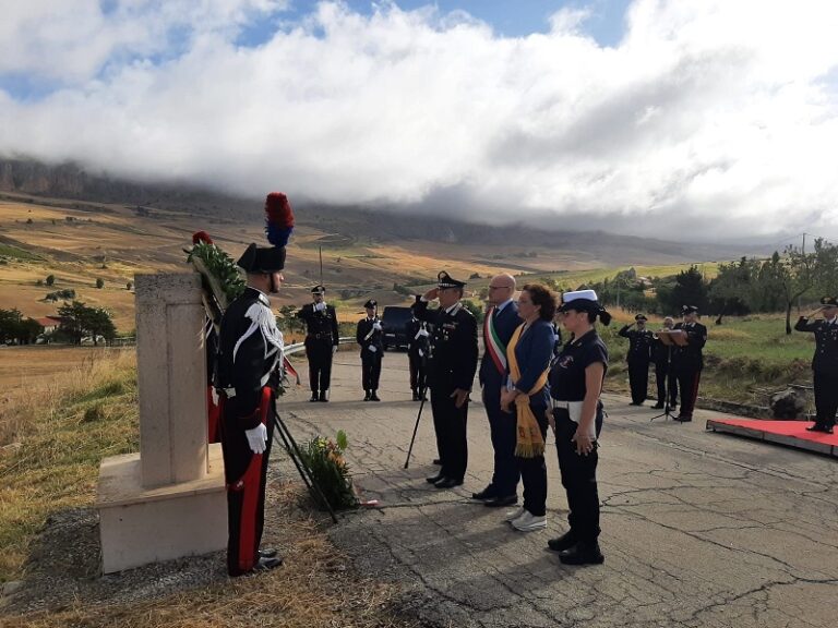 Ciminna, 65° anniversario dell’uccisione del Carabiniere Scelto Clemente Bovi