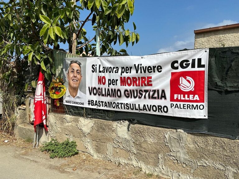 Sicurezza e morti sul lavoro: assemblea pubblica a Campofelice di Roccella