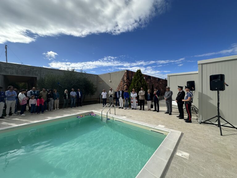 A Geraci Siculo, inaugurata la piscina all’interno della Comunità San Pio