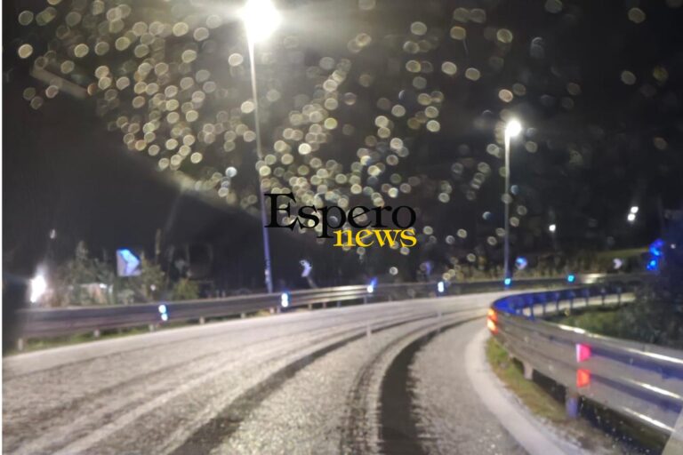 Termini Imerese, imbiancato lo svincolo autostradale di Buonfornello: sul posto Polstrada e Anas