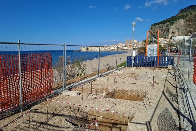 Cefalù, nuovo parco giochi sul Lungomare 